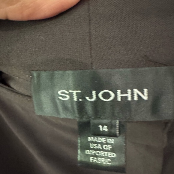 St. John Dark Brown Womem Dress Pants - Picture 3 of 6